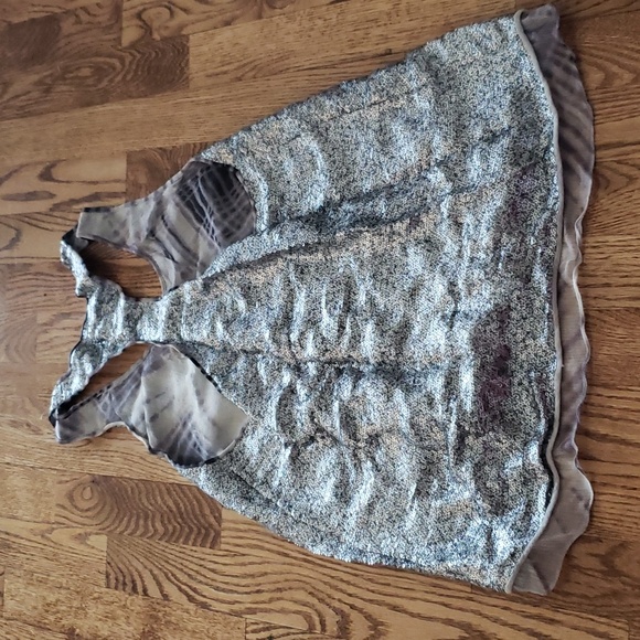 (4) Rachel Roy Signature 100% Silk Sequin Racerback Tank Top Party Disco - Picture 9 of 9